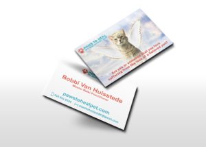 Paws To Heal Pet Bereavement Care - Business Cards